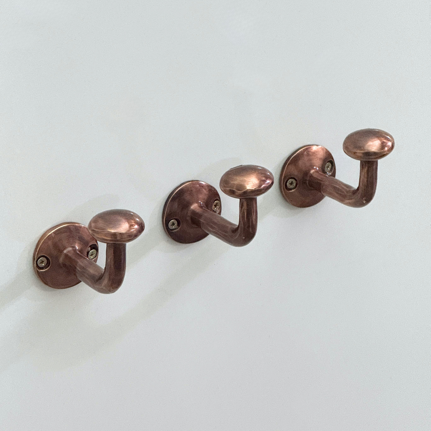 Antique Copper Hooks, Copper Robe Hook, Heavy Duty Single Hook, Wall Mount Copper Robe Hooks
