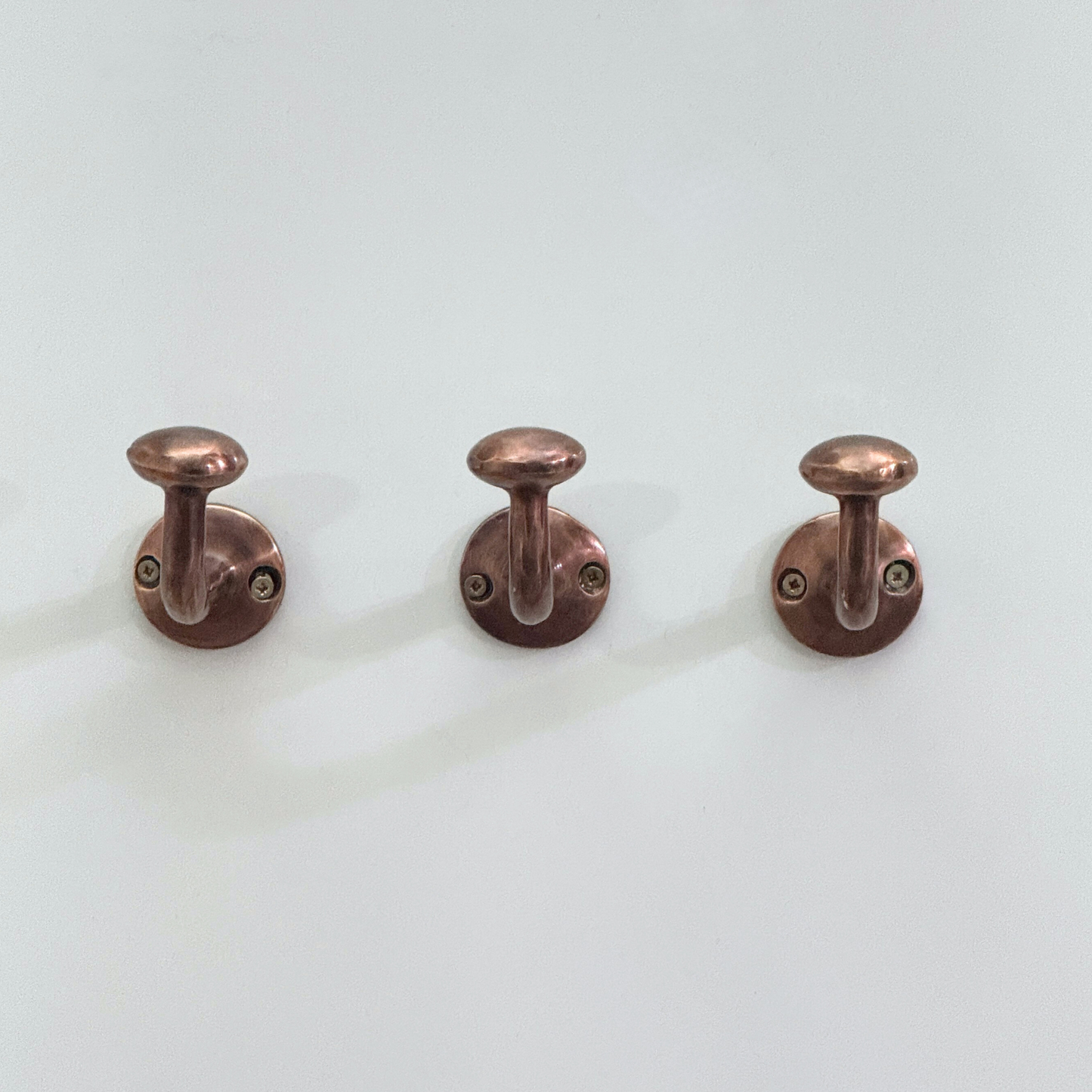 Antique Copper Hooks, Copper Robe Hook, Heavy Duty Single Hook, Wall Mount Copper Robe Hooks