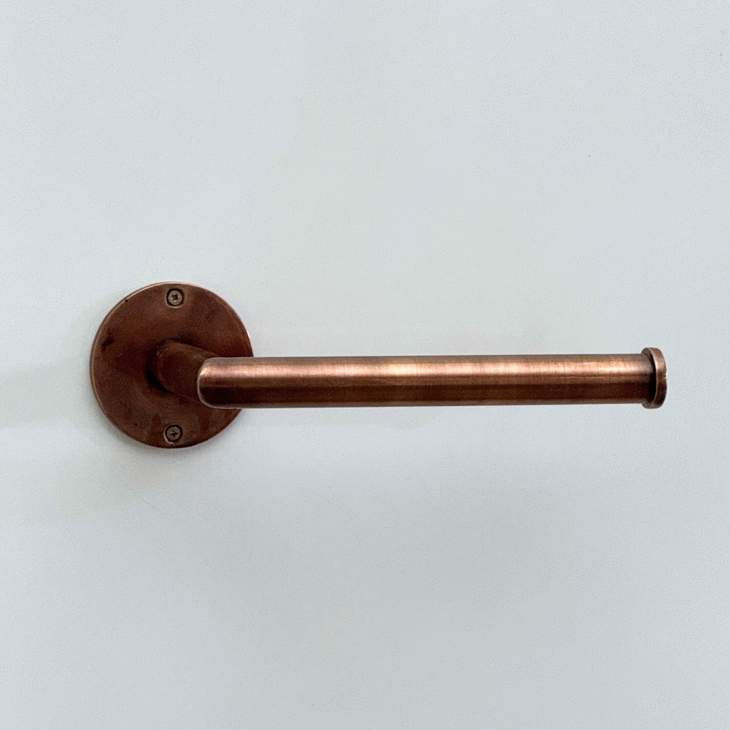Antique Copper Toilet Paper Holder, Solid Copper Wall Mount Toilet Roll Holder