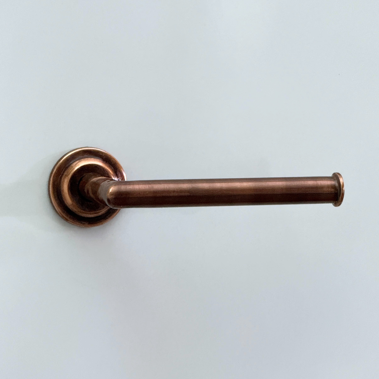 Antique Copper Wall Mount Toilet Paper Holder, Solid Copper Toilet Roll Holder