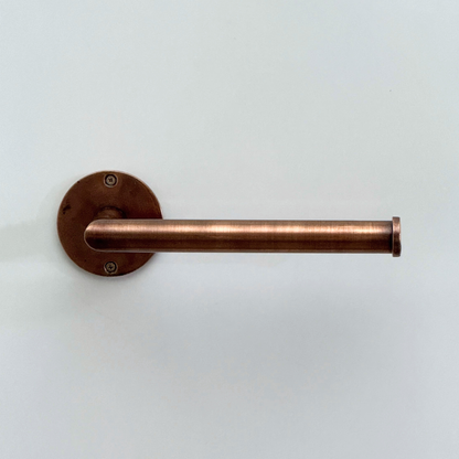 Antique Copper Toilet Paper Holder, Solid Copper Wall Mount Toilet Roll Holder