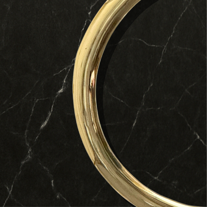 Unlacquered Brass Towel Holder, Solid Brass Towel Hanger, Bathroom Wall Mounted Towel Ring