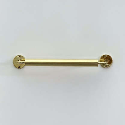Unlacquered Brass Towel Holder, Solid Brass Wall Mounted Bar, Brass Towel Rack, Brass Rod, Brass Towel Rail