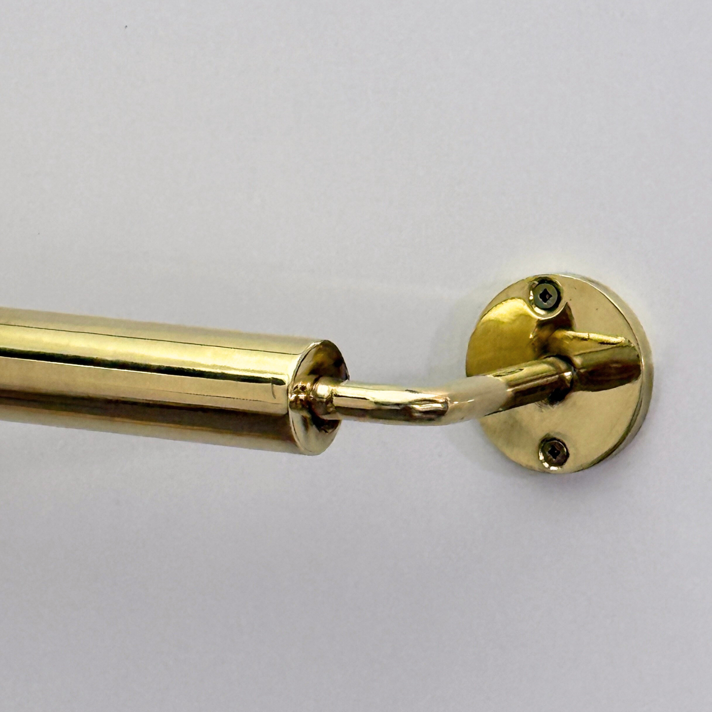 Unlacquered Brass Towel Holder, Solid Brass Wall Mounted Bar, Brass Towel Rack, Brass Rod, Brass Towel Rail