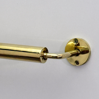 Unlacquered Brass Towel Holder, Solid Brass Wall Mounted Bar, Brass Towel Rack, Brass Rod, Brass Towel Rail